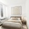 Bedroom with neutral colors and natural lighting