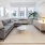 living room filled with natural lighting